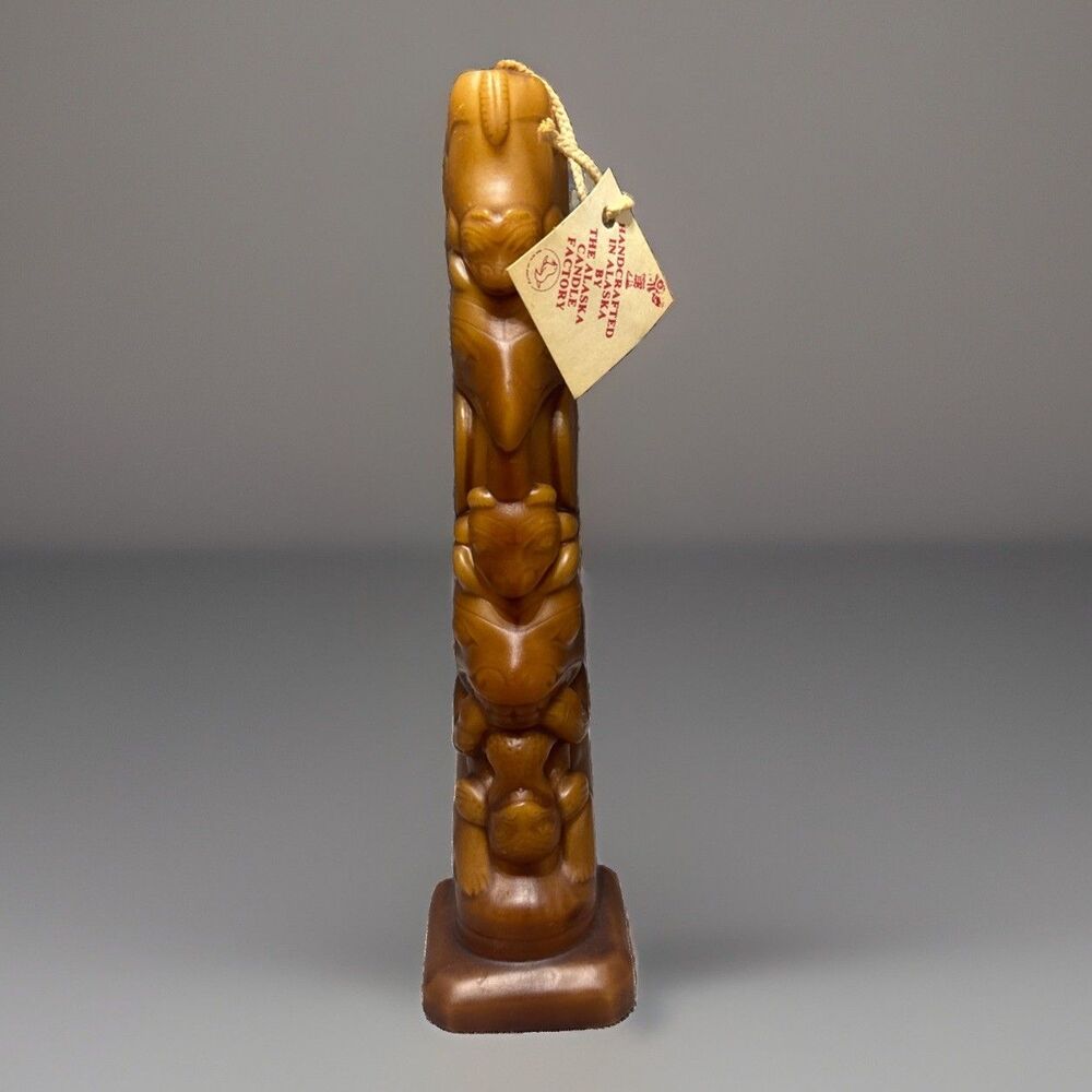 Handcrafted in Alaska by The Alaska Candle Factory Candle Souvenir 9" tall